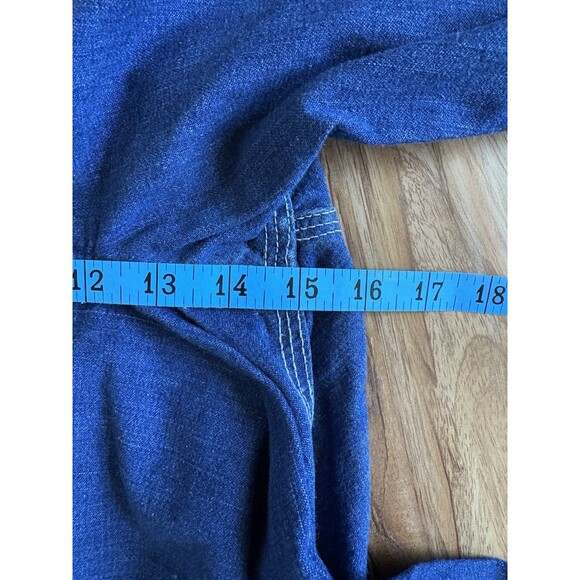 Vintage Duck Head Union Made Suspenders Style Denim Overalls Made In USA 51x30 - Picture 13 of 15